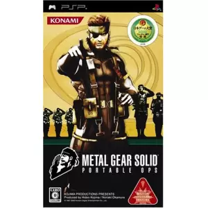 METAL GEAR SOLID PORTABLE OPS