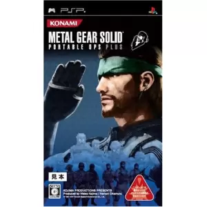 METAL GEAR SOLID PORTABLE OPS +